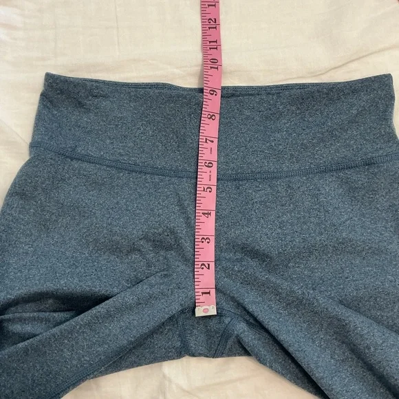 REI Co-Op Blue Crop Leggings Size Medium Stretch Active Yoga Pants Mid Rise - Picture 5 of 8